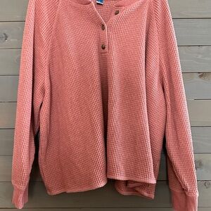 Old Navy Pink V-Neck Sweater